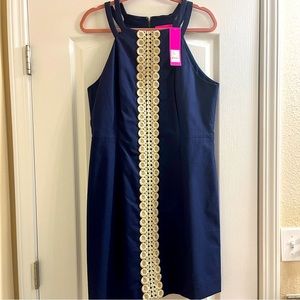 Lilly Pulitzer Pearl Shift Dress - NWT - Size 14